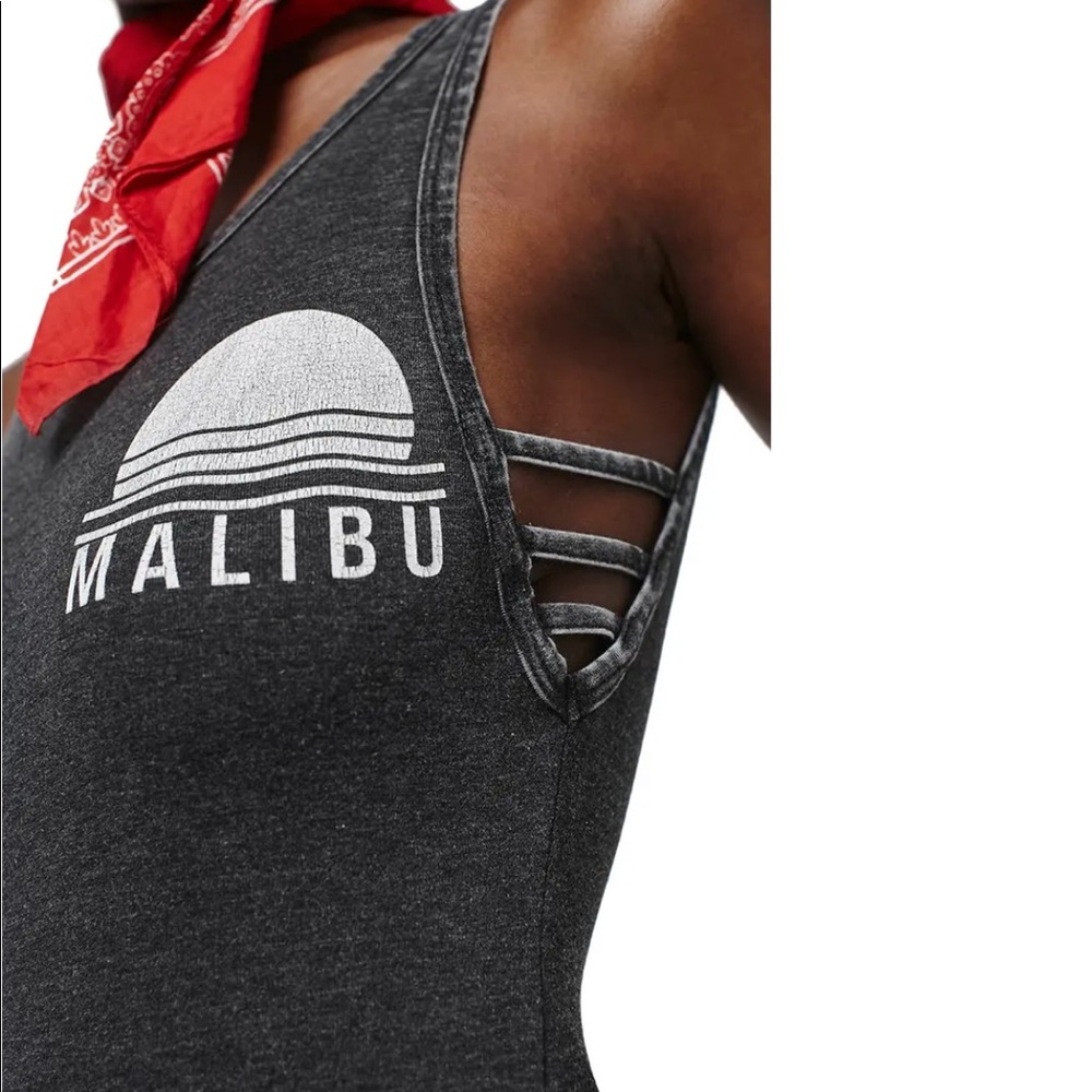 Top shop washed body suit